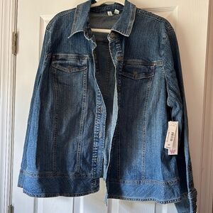 St. John's Bay NWT 3X Women's Jean Jacket